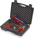 KNIPEX 97 91 03 Elektriker Werkzeugkoffer best&uuml;ckt B x H T 345 80 280 -