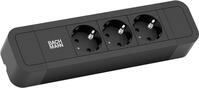 Bachmann PRIMO 2 - Steckdosenleiste - Ausgangsanschl&uuml;sse: 3 (3 x Stromversorgung) -
