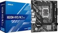 ASRock H610M-HVS/M.2 R2,0 - Motherboard - micro ATX - LGA1700-Sockel - H610 Chipsatz