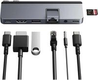 Targus HyperDrive DUO Pro - Dockingstation - USB-C x 2 - HDMI, USB4 - 1GbE - f&uuml;r