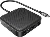 Targus HyperDrive Mobile Dock - Dockingstation - USB4 - HDMI, DP - 1GbE (HD583-GL)