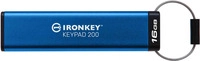 Kingston IronKey Keypad 200 - 16 GB (Hardware-verschl&uuml;sselter USB-Stick)