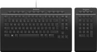 3Dconnexion Keyboard Pro with Numpad - Tastatur und Nummernfeld - USB - QWERTY - USA