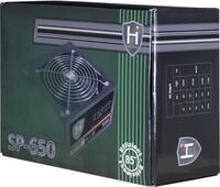 Inter-Tech HIPOWER SP-650 Netzteil 650 W 20+4 pin ATX ATX Schwarz (88882111)