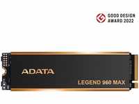 Adata ALEG-960M-4TCS, ADATA Legend 960 MAX - SSD - 4TB - intern - M.2 2280 - PCIe 4,0