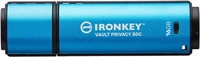 Kingston IronKey Vault Privacy 50C - USB-Flash-Laufwerk - verschl&uuml;sselt - 16GB -