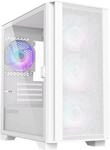 Montech Air 100 ARGB - Mini Tower - PC - Wei&szlig; - micro ATX - Micro-ITX - Gaming -