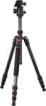 Hama Dreibeinstativ Ramble II Duo Carbon, 160 - Ball, mit Smartphone-Halterung