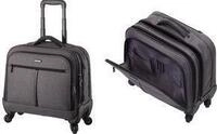 LIGHTPAK Business Notebook-Trolley PHOENIX, grau Polyester, arretierbares