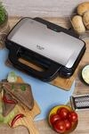 Adler AD 3043 Sandwich-Toaster 1300 W Schwarz (AD 3043)