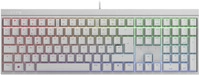 CHERRY MX 2.0S RGB KEYBOARD CORDED MECHANICAL WHITE (G80-3821LYADE-0)