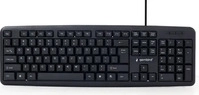 Gembird KB-U-103, Gembird Tastatur standard USB, schwarz (KB-U-103)