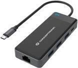Conceptronic - Dockingstation - USB-C - 2 x HDMI - GigE (DONN14G)