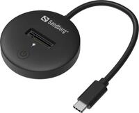 Sandberg USB 3.2 Dock for M.2+NVMe SSD - SSD - M.2 - 4 TB - USB Typ-C - 10 Gbit/s -
