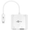 Wentronic 52418, Wentronic Goobay USB-C Multiport-Adapter HDMI+VGA+PD 100 W, 1 Stk.