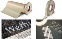 tesa Krepp 4432 Papierabdeckband, 50 mm x 50 m Spezialabdeckband f&uuml;r