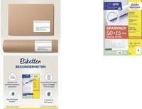 AVERY Zweckform Universal-Etiketten, 105 x 148 mm, 50+15 Bl. wei&szlig;, mit
