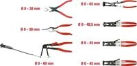 KS TOOLS KFZ Schlauchschellenzangen-Satz, 7-tlg. (115.1055)