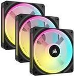 CORSAIR iCUE LINK QX120 RGB - Geh&auml;usel&uuml;fter - mit Temperatursensor - 120 mm -