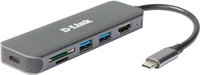 D-Link DUB-2327 - Dockingstation - USB-C / Thunderbolt 3 - HDMI (DUB-2327)