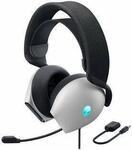 Dell Alienware Kabelgebundenes Gaming-Headset AW520H Over-Ear, mit Mikrofon,