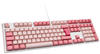 Ducky DKON2108-RDEPDGOWWPC2, Ducky One 3 Gossamer Pink Gaming - MX-Red Tastatur