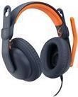 Logitech Zone Learn Over-Ear Wired Headset for Learners, 3,5mm AUX - Kopfh&ouml;rer mit