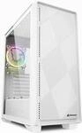 Sharkoon VS8 RGB. Formfaktor: Tower, Typ: PC, Produktfarbe: Wei&szlig;. Durchmesser