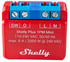 Shelly Shelly_Plus_1PM_Mini, Home Shelly Relais "Plus 1PM Mini " WLAN BT
