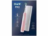 Braun Oral-B Pro 1 Cross Action Pink mit Reiseetui Elektrische Zahnbürste