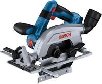 Bosch GKS 18V-57-2 L PROFESSIONAL 16,5 cm Schwarz - Blau - Silber 5000 U/min