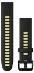 Garmin - QUICKFIT Silikon Armband (2-teilig) 20 mm Breite, 110 mm L&auml;nge -