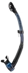 Cressi - Itaca Ultra Dry - Schnorchel - Farbe: Black/Blue Metal