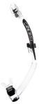 Cressi - Itaca Ultra Dry - Schnorchel - Farbe: Clear/Black