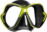 Mares Tauchmaske X-Vision - Schwarz Lime