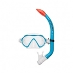 Scubapro Spider Combo Kids - Transparent Blau