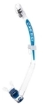 Cressi - Itaca Ultra Dry - Schnorchel - Farbe: Clear/Blue Metal