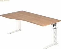 Hammerbacher US18/N/S, Hammerbacher Freiform-Schreibtisch Serie US18/S C-Fu&szlig;