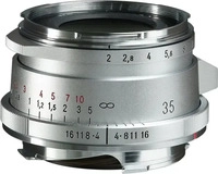 Voigtl&auml;nder Ultron 2,0/35 mm II VM sil. asph&auml;risch, Objektiv