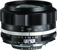 Voigtl&auml;nder APO-Skopar 2,8/90 mm SLII-S, schwarz, f&uuml;r Nikon AI-S, Objektiv
