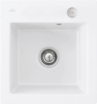 Villeroy & Boch 67812FRW Subway 45 XS flat Stone White Keramiksp&uuml;le Excenter