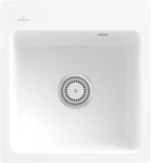 Villeroy & Boch 67811FRW Subway 45 XS flat Stone White Keramiksp&uuml;le Handbet&auml;tigung