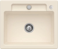 Villeroy & Boch 33462FFU Siluet 60 S flat Ivory Keramiksp&uuml;le Excenterbet&auml;tigung