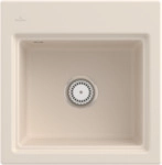 Villeroy & Boch 335502FU Subway Style 50 S Ivory Keramik Excenterbet&auml;tigung...