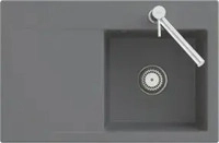 Villeroy & Boch 33472FKG Subway Style 45 Flat Snow White Keramik Excenter Sp&uuml;le