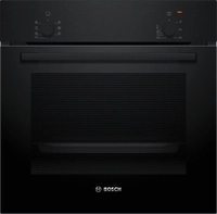 Bosch HBF010BA1 Backofen 60cm Schwarz 5Heizarten Bedienknebel Schnellaufheizung