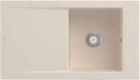 Villeroy & Boch 330701FU Timeline 50 Ivory Keramiksp&uuml;le Handbet&auml;tigung Einbausp&uuml;le