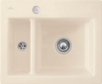 Villeroy & Boch 67802FFU Subway 60 XM flat Ivory Keramiksp&uuml;le...