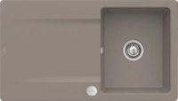 Villeroy & Boch 333502TR Siluet 50 Timber Keramiksp&uuml;le Excenterbet&auml;tigung