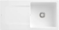 Villeroy & Boch 333601KG Siluet 60 Snow White Keramiksp&uuml;le Handbet&auml;tigung